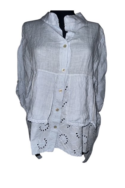 Italian Linen Fisto Detail Jacket
