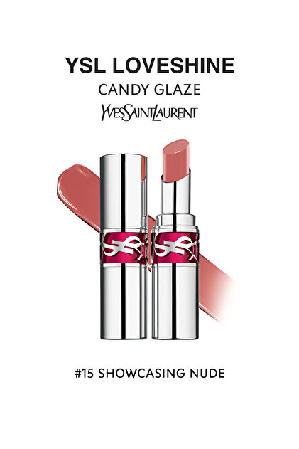 Yves Saint Laurent Loveshine Candy Glaze Parlatıcı Etkili Ruj 15