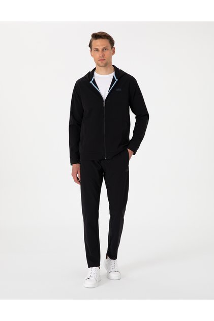 Black Regular Fit Sweatpants 50306109-Vr046