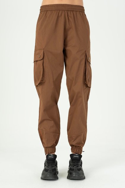 Comfort Women's Turned-Up Elastic Waist Trousers