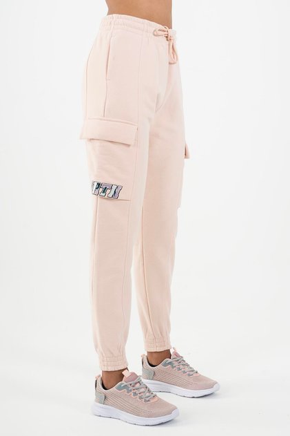 Comfort Women's Turned-Cuff Powder Sweatpants