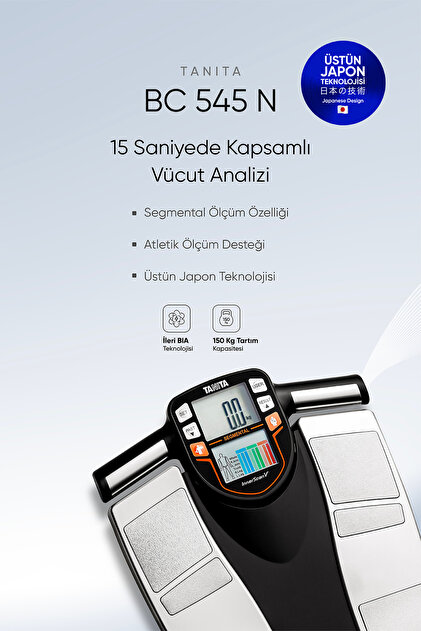Tanita Bc 545 N Innerscan Segmental Kişisel Vücut Analizi - Fiyatı