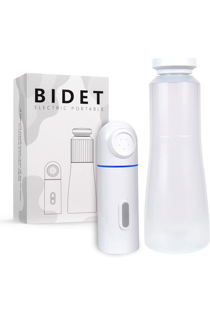 Junaris Portable Travel Bidet With Reservoir, Leak Proof, USB-Type C Mini Electric Rechargeable Trav