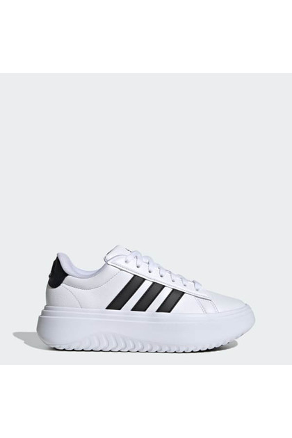 adidas GRAND COURT PLATFORM Beyaz Siyah Kadın Sneaker IE1092