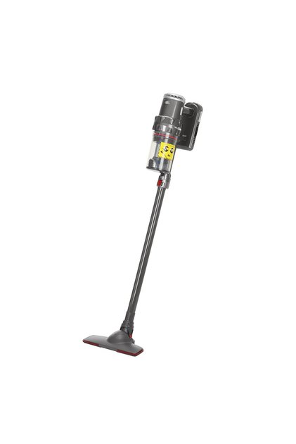 Aspirator vertical, Baterie, SK-3377, 1,1 L, autonomie 40 min, accesorii, Gri