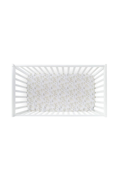 Baby Crib/Cot Fitted Sheet, 100% Muslin Cotton, 70x140 cm – Lovable