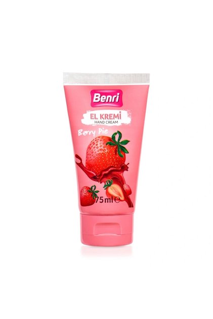 Berry Pie Hand Cream 75ml Tube - Strawberry Scented
