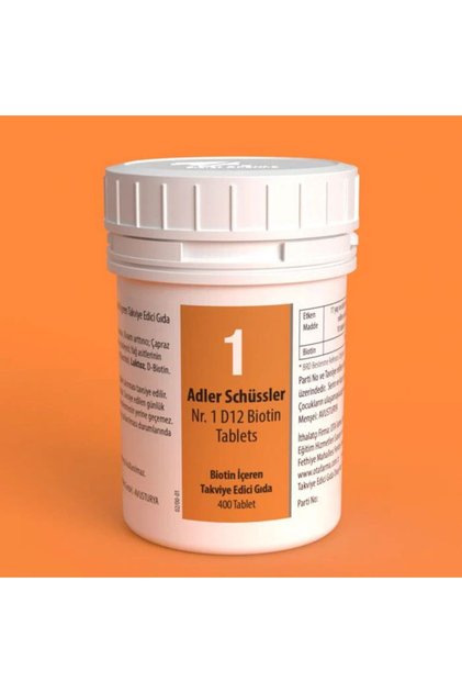 Adler Schüssler No.1 - D12 Biotin Tablet.