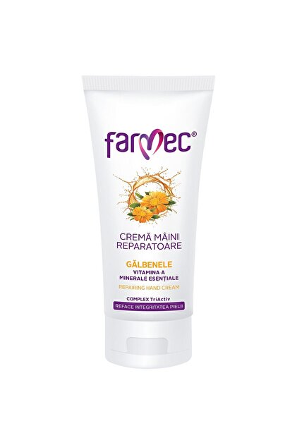 Cremă de Mâini cu Gălbenele pentru Piele Aspră, 100 ml