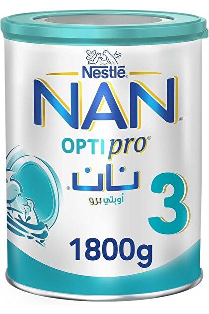 نان أوبتي برو المرحلة 3، من 1 إلى 3 سنوات، 1800 جرام (EXPE 6-2026)