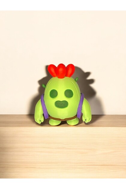 Brawl Stars Spike ぬいぐるみ Brawl Stars スパイク ぬいぐるみ: 25cm