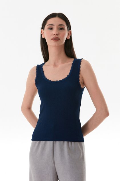 Wrapped Fabric Lace Strap Bodysuit