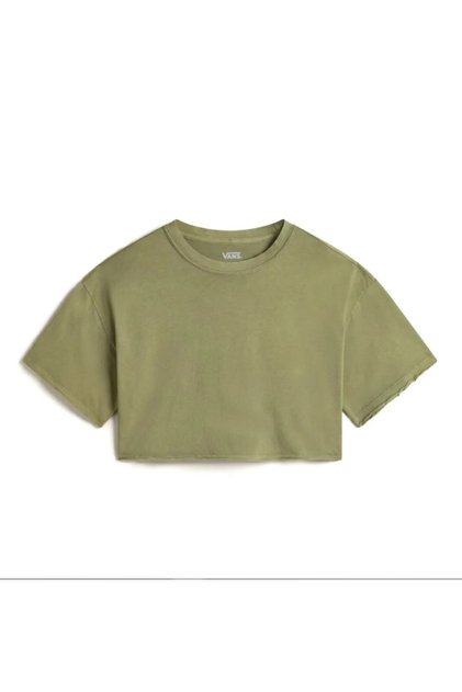 Relaxed Crop Wash SS Tee