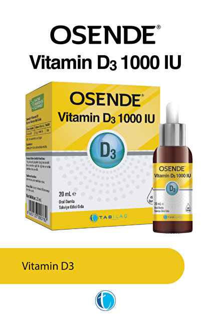 Vitamin D3 Damla 20 ml