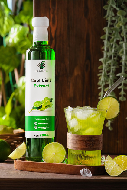 NaturaMİX Cool Lime Özü 500 ml Misket Limon Ve Nane Ferahlığı 700