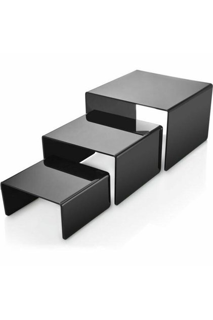 Open Buffet Plexiglass Presentation Stand 20*10 cm