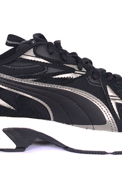 Puma 393489 01 Milenio Tech Suede Bağcıklı Ortapedik Taban Siyah