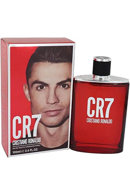 Cristiano Ronaldo CR7 Eau de Toilette بخاخ للرجال، 3.4 أونصة، 100 مل