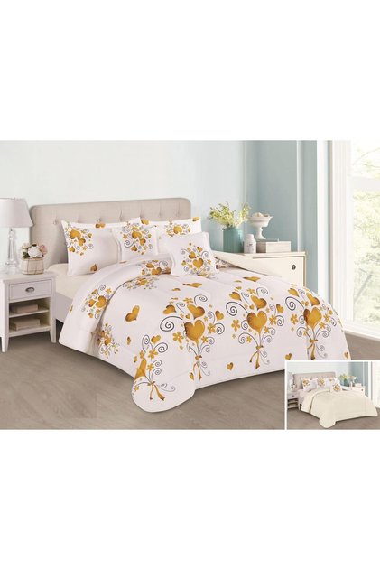 Rosemary-005 Romantic Horse 6-Piece Duvet Set