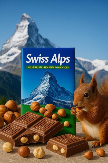 Swiss Alps İsviçre Çikolatası Fındıklı 100 gr - Fiyatı, Yorumları