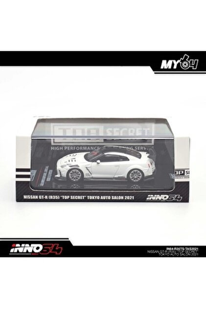 Inno 64 Models Inno 1/64 Nissan Skyline GT-R R35 'Top Secret