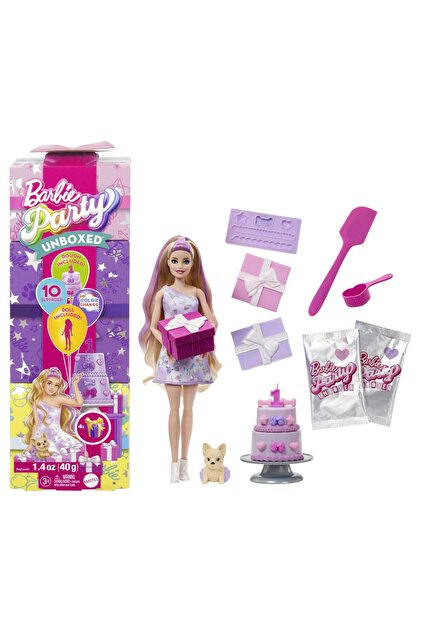 Barbie Parti Paketi™ Köpeğimin Doğum Günü Serisi Bebek ve