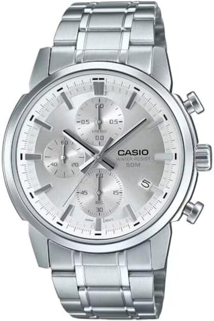 General Line Watch: Silver MTP-E510D-7AVDF
