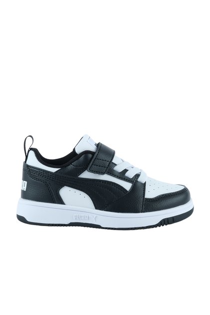 Rebound V6 Children's Black Sports Shoes (397419-01)