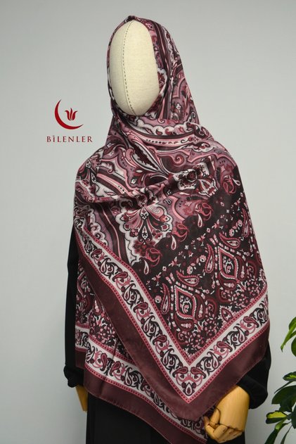 Ethnic Patterned Cotton Shawl – 70X190 cm