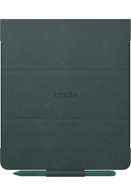 Amazon Kindle Scribe 2022 - 2024 Orijinal Premium Deri Kılıf Yeşil