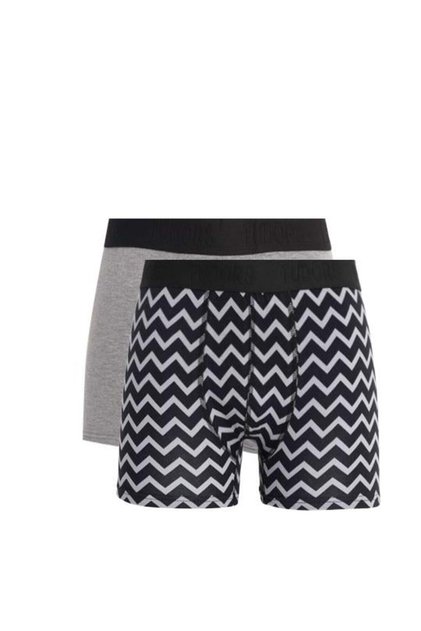 Men's 2-Piece Cotton Lycra Flexible Fabric Boxers