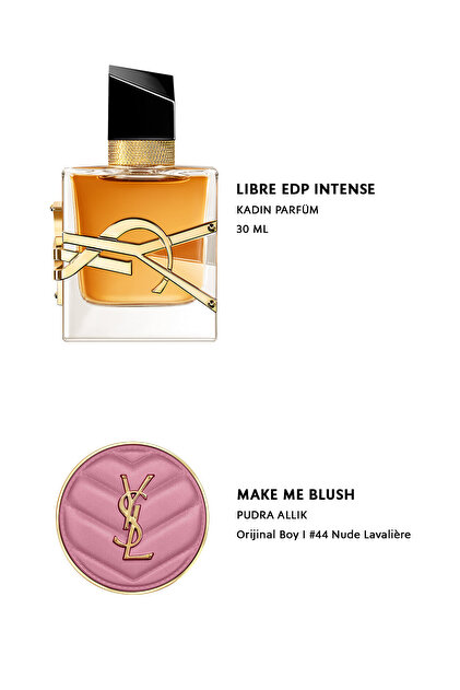 つYves Saint Laurent LIBRE BLOOMING BLUSH Yves Saint Laurent Libre EDP Intense & Make Me Blush #44 Seti