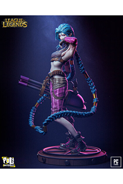 Poly Collectibles League of Legends - Jinx Premium Collectibles