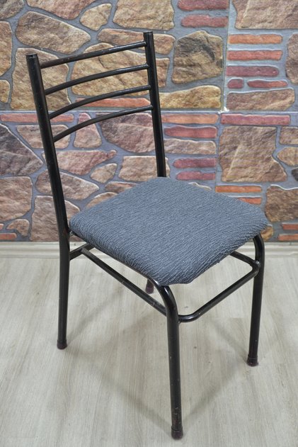 4 Pcs Iron Chair Covers Jacquard Fabric