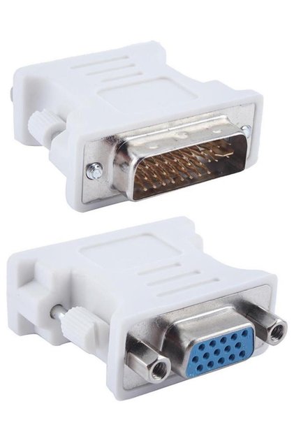 4701 Dvi Erkek (24+5) To Vga Dönüştürücü Çevirici Adaptör Monitör
