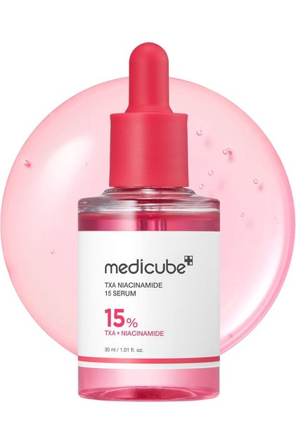 medicube TXA+Niacinamide 15% Glow Facial Serum for After Spot Care | All-in-One Daily Korean Skincar