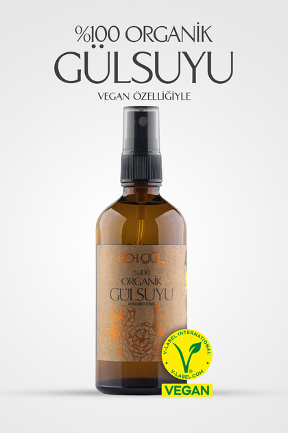 100% Organic Rose Water - Purifying Tonic | Vegan 100ml