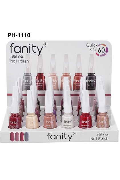 Nail polish set contains 24 pieces in various colors