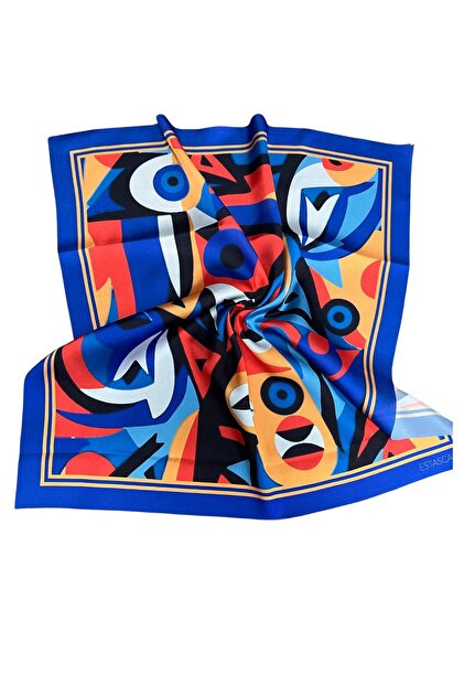 Artistic Patterned Scarf Estascarf