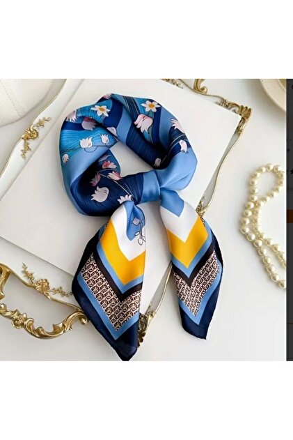 Floral Pattern, Bohemian, Breathable, Shawl, Scarf 70Cmx70Cm