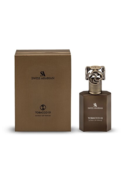 香水(男性用) Swiss Arabian Tobacco 01 Lattafa Swiss Arabian Tobacco 01 50 ml EDP Unisex Parfüm - Fiyatı