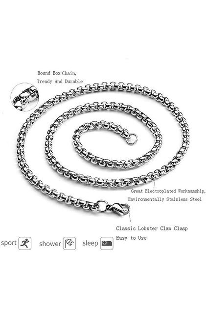 Lant Inox Gros. 4.5 mm SIC MODA 4171