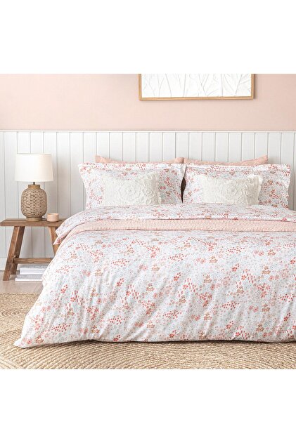 Aralia Bamboo Extra King Size Duvet Cover Set 260X220 cm Colorful