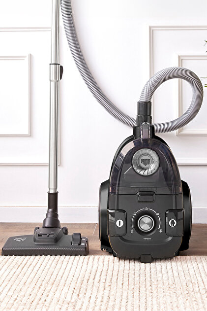 Vantuz High Force F2 Matte Toz Torbasız Black Silver