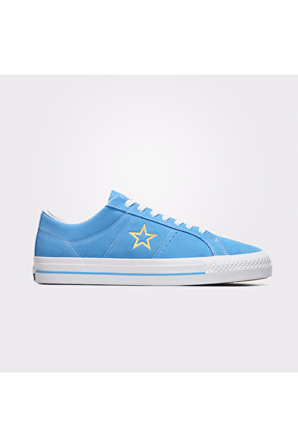 Converse Cons One Star Pro Suede Unisex Mavi Sneaker - Fiyatı