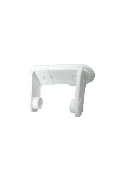Suport din plastic pentru hartie igienica, alb, 190 mm