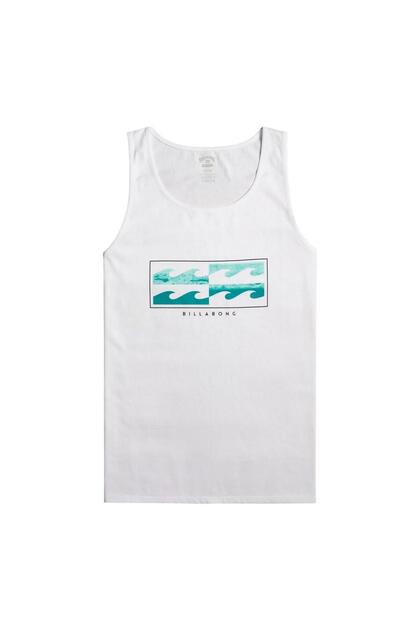 Ebyzt00120 Inverse Tk Men's Sports Tank Top White