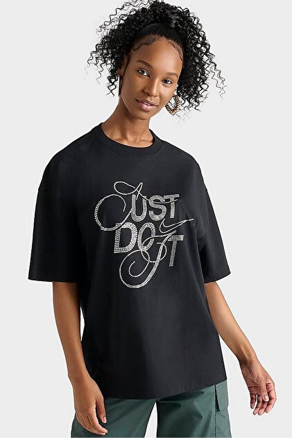 ヨ*ス様 1367 90s NIKEナイキ メッシュ切替 AIR ロゴ トラック Nike Dance Oversize Ss Tee Kadın Oversize Büyük Beden Taş İşlemeli