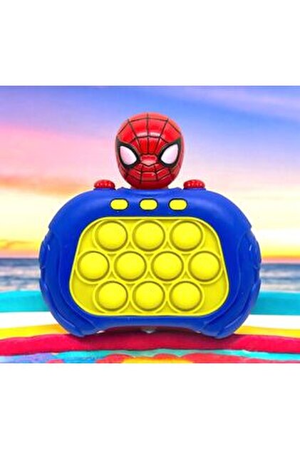 SCOWETTO Örümcek Adam Bebek Işıklı Ve Sesli Elektronik Popit