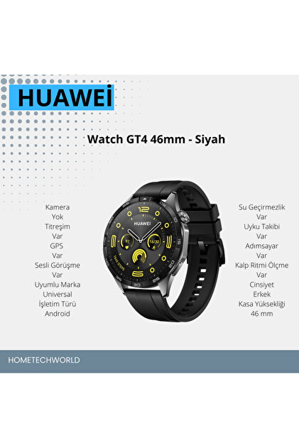 Huawei Hw55020bgs Gt4 Akıllı Saat 46mm - Fiyatı, Yorumları